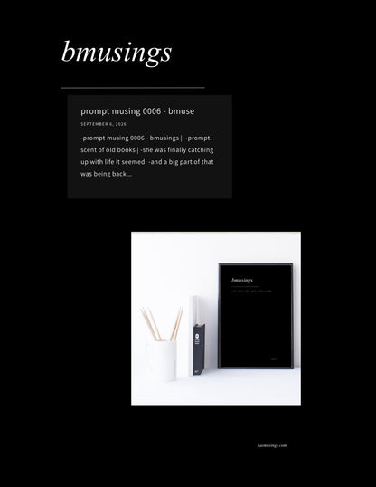 downloadable - prompt musing 0006
